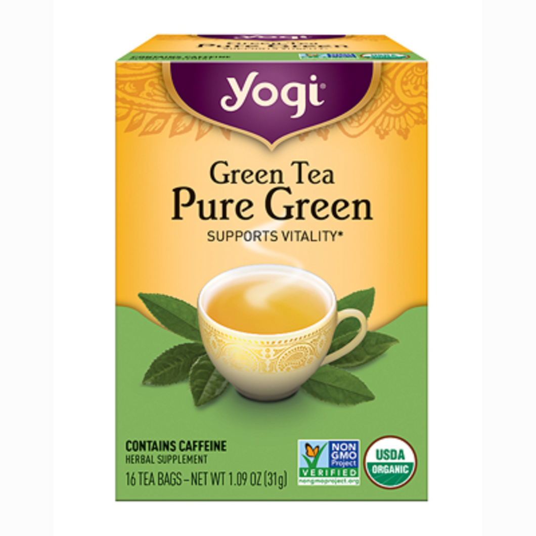 Yogi Pure Green Tea - Nutty World