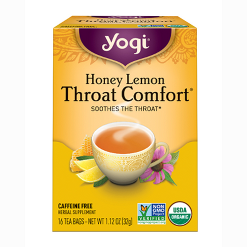 Yogi Honey Lemon Throat Comfort Tea - Nutty World