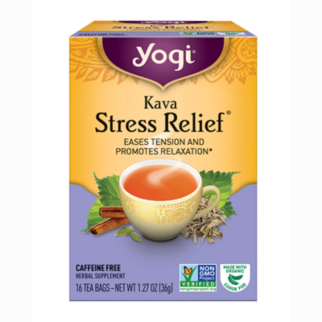 Yogi Kava Stress Relief Tea - Nutty World
