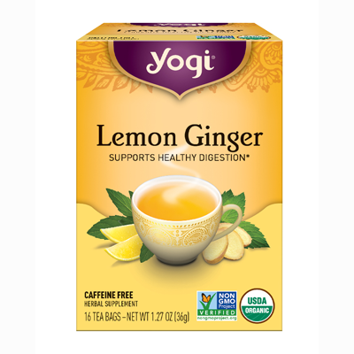 Yogi Lemon Ginger Tea - Nutty World