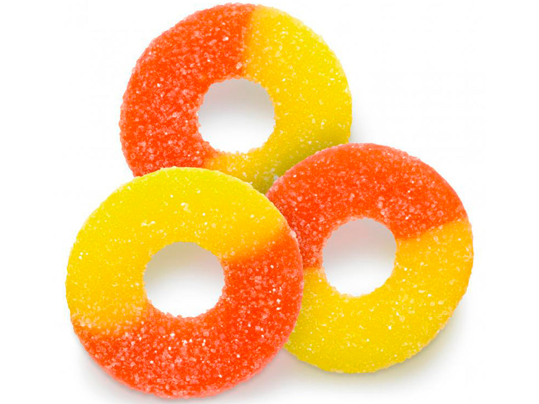 Gummy Peach Rings - Nutty World