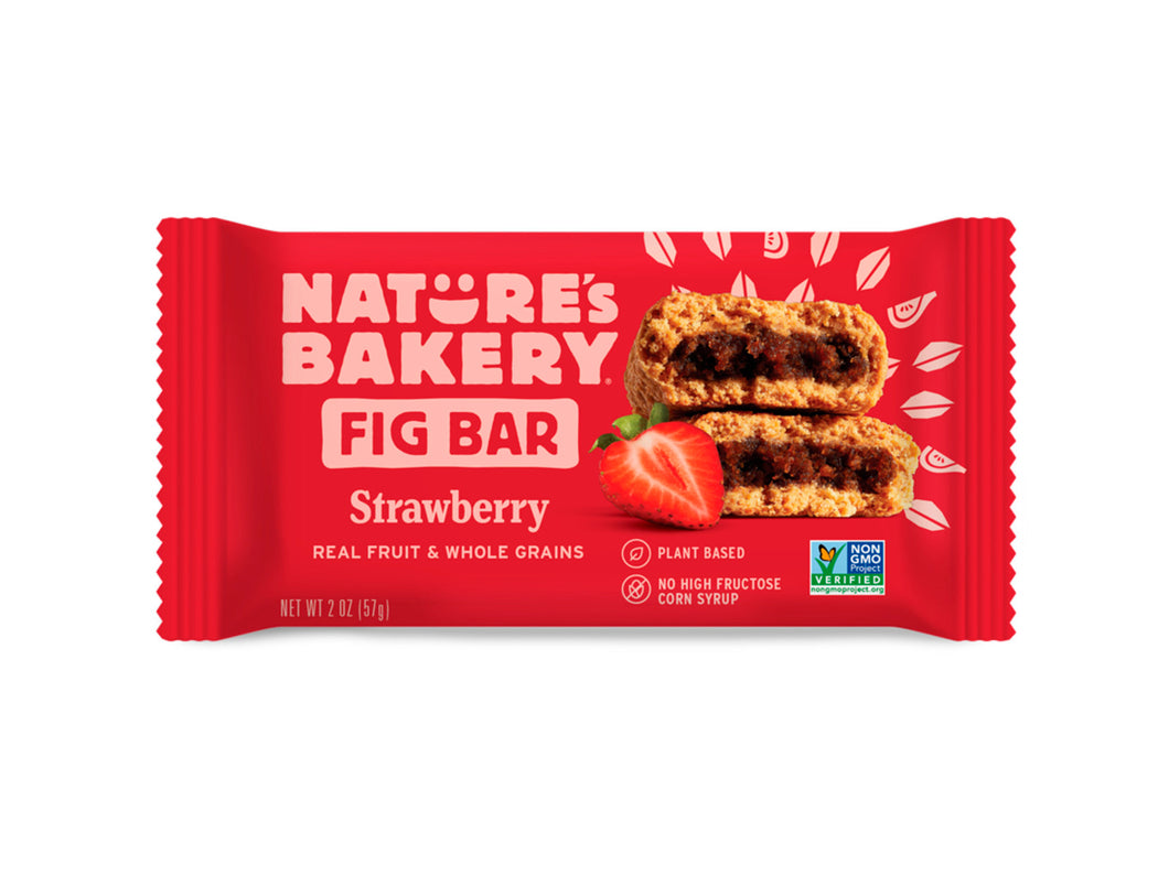 Strawberry Whole Wheat Fig Bar - Nutty World