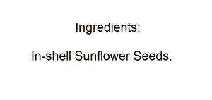 Sunflower Seeds (Roasted/Salted, in Shell) - Nutty World