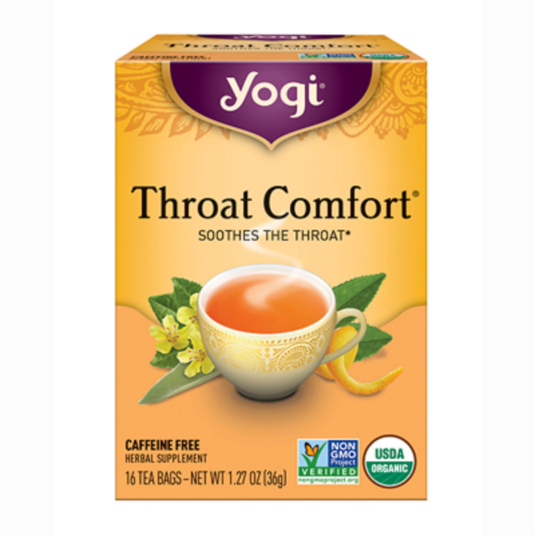 Yogi Throat Comfort Tea - Nutty World